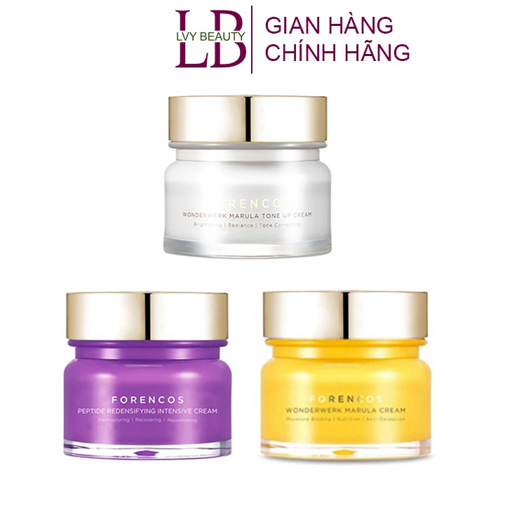 Kem Dưỡng Trắng Da Forencos 50ml Hàn Quốc Giúp Làn Da Trắng Sáng, Mịn Màng, Căng Bóng, Mờ Vết Thâm Nám Da - Lvy Beauty