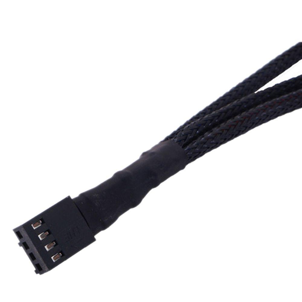 Dây Cáp Nối Dài 4 Pin Màu Đen Dành Cho Quạt Tản Nhiệt CPU PWM 4 Pin CPU PWM