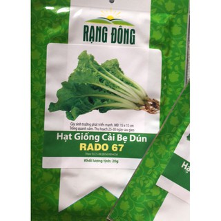Cải bẹ dún Rado 67 gói 20g