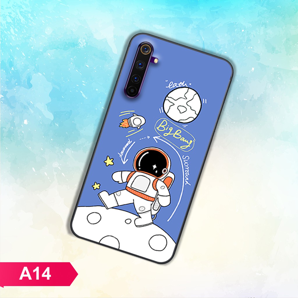 [HÀNG MỚI VỀ]ỐP LƯNG OPPO REALME 6/REALME 6 PRO/REALME 7/REALME 7 PRO HÌNH NHÀ DU HÀNH VŨ TRỤ CỰC DỄ THƯƠNG