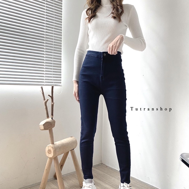 Quần Skinny jean co giãn ( Ảnh thật - clip)
