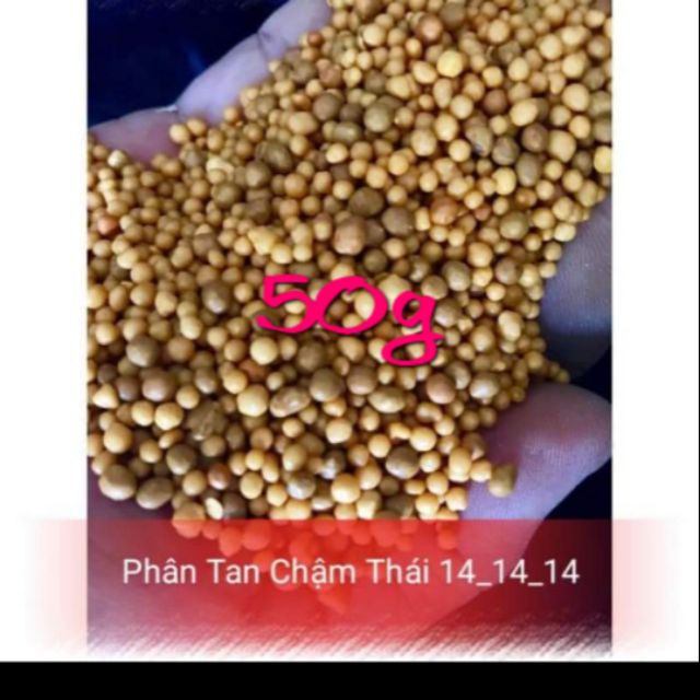 Phân Vàng Tan Chậm Thái Lan (50g)