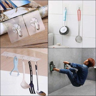 Móc Treo Tường siêu dính (combo 20 cái) – Móc Dán tường chịu lực trên 10kg, cực kỳ thẩm mỹ - Không phải khoan đóng