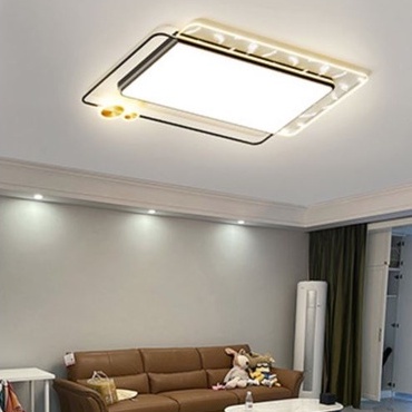 Đèn trần MONSKY BONNIE hiện đại trang trí nội thất cao cấp 3 chế độ ánh sáng có khiển từ xa