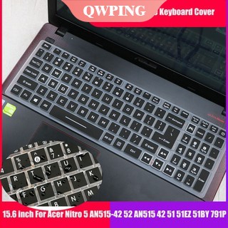 Ốp Bảo Vệ Bàn Phím Bằng Silicon Dành Cho Acer Nitro 5 AN515-55 PH315-53 AN515 42 51 51ez 51by 791p Acer Nitro 5 AN515-42 52 AN515 42 51 51Zy 51by 791p 15.6