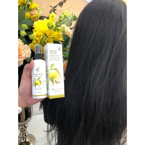 Xịt tóc sinh khương SAM NATURAL giảm rụng tóc, dưỡng tóc chắc khỏe, kích mọc tóc