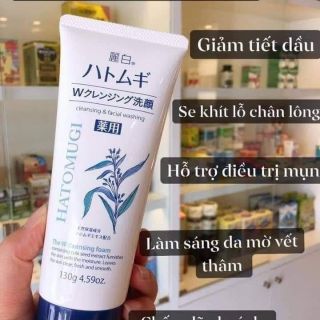 Sữa rửa mặt gạo ý dĩ Hatomugi