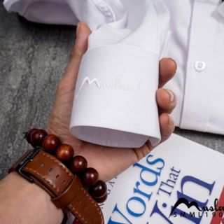 Áo sơ mi trắng Musland