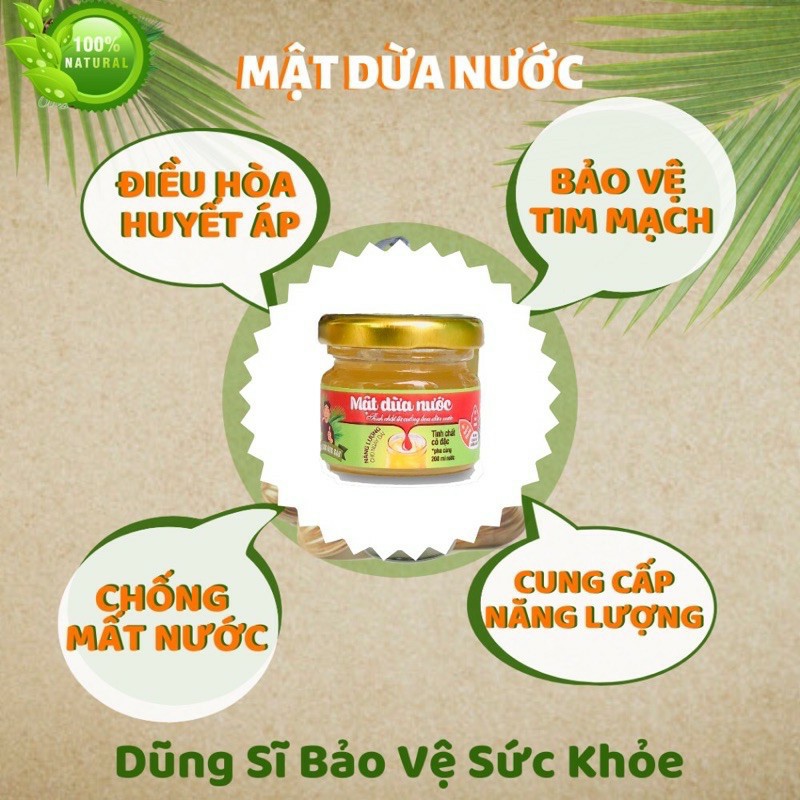 Mật Dừa Nước Ông Sáu cô đặc 100% Organic đặc sản Cần Giờ làm đường ăn kiêng, giảm cân thay mật mía mật ong [ MDNCD ] | BigBuy360 - bigbuy360.vn