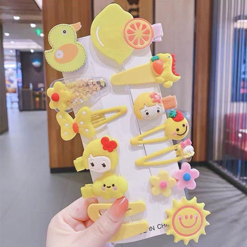 Kẹp Tóc Hình Trái Cây Dễ Thương Thời Trang Cho Bé Gái