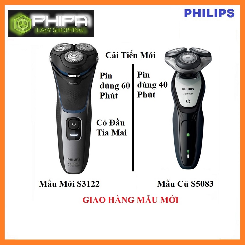 Máy cạo râu Philips S5083 - Mẫu Mới S5444/03 Thay Thế S5083