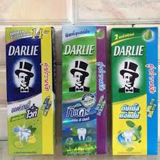 2 Tuýp - Kem đánh răng ông tây Darlie thái lan đủ mùi hộp 2 tuýp