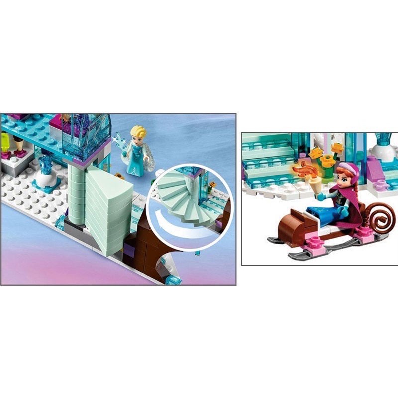 Lego Xếp Hình Lâu Đài Công Chúa Elsa cho bé gái - 314 chi tiết
