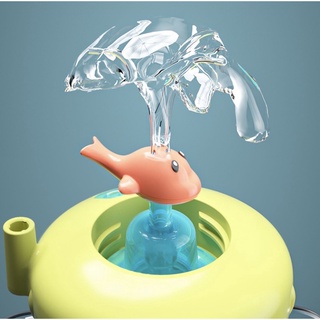 Bình nước sữa- COMO BEBE bình cá heo phun nước ống hút chính hãng