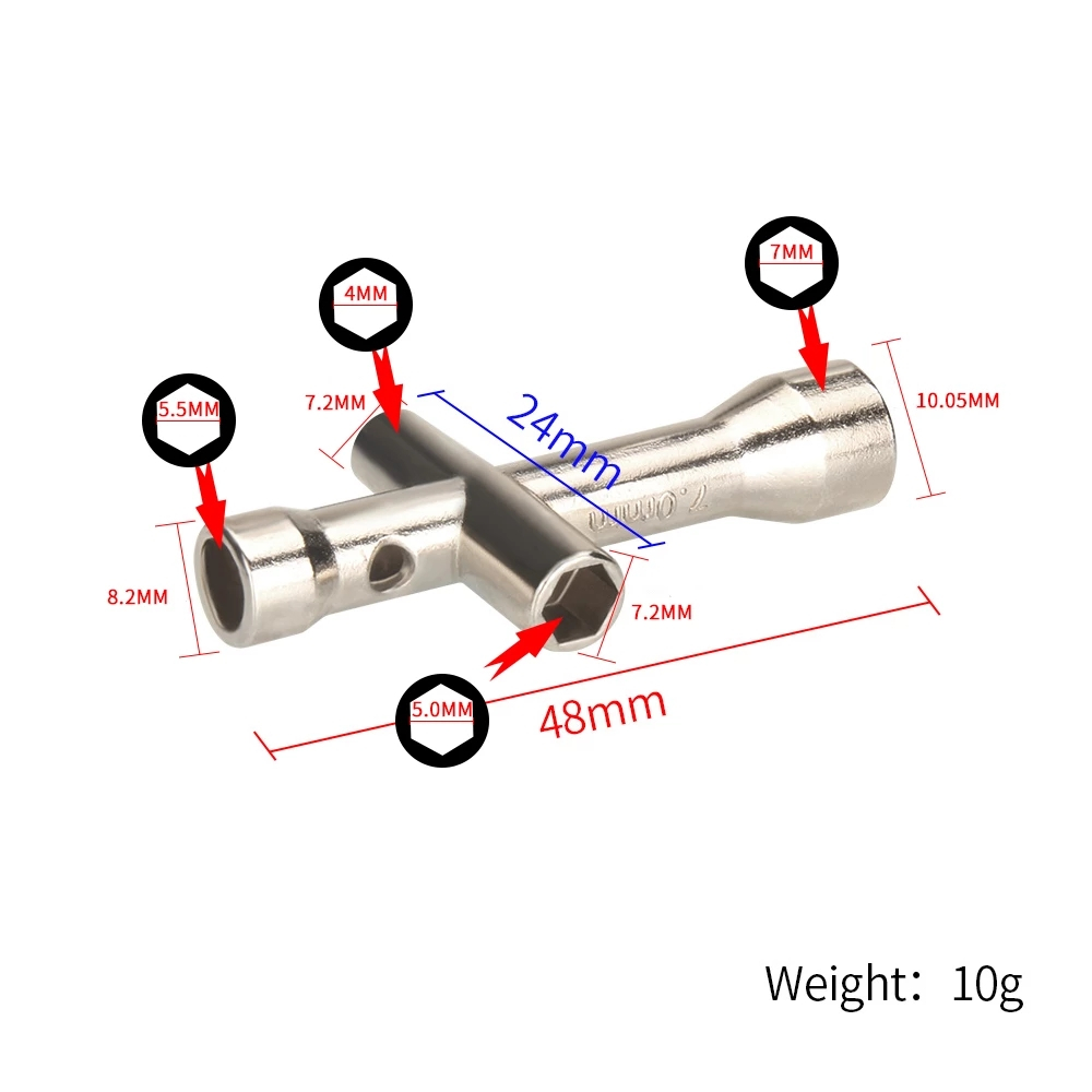 Chìa Vặn Đai Ốc Lục Giác 3d Cho Máy In 3d M2 M2.5 M3 M4