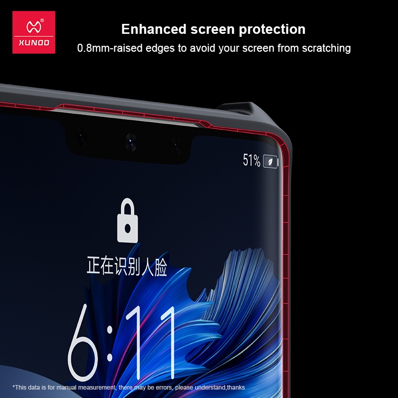 Ốp lưng Huawei Mate 50 Pro Ốp lưng Xundd Chống bám vân tay Ốp lưng trong suốt Túi khí chống sốc Vỏ bảo vệ cho Huawei Mate 50 / Mate 50 Pro