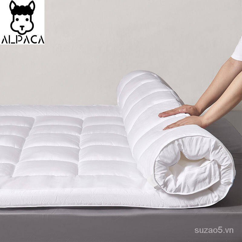 Nệm Khách Sạn 5 Sao ALPACA Nệm Ký Túc Xá Đơn Và Đôi Gia Đình Dày 3/4/5/6Ft Có Tính Kháng Khuẩn Và Chống Mạt, Mềm Mại Và Thoải Mái, Ngủ Tốt