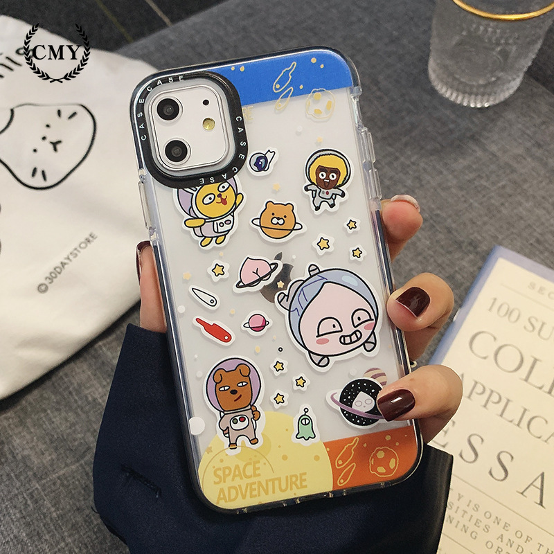 Ốp Điện Thoại Silicon Hình hoạt Hình Cho iPhone 11 Pro Max X Xr Xs Max 7 8 Plus Se 2020 | BigBuy360 - bigbuy360.vn