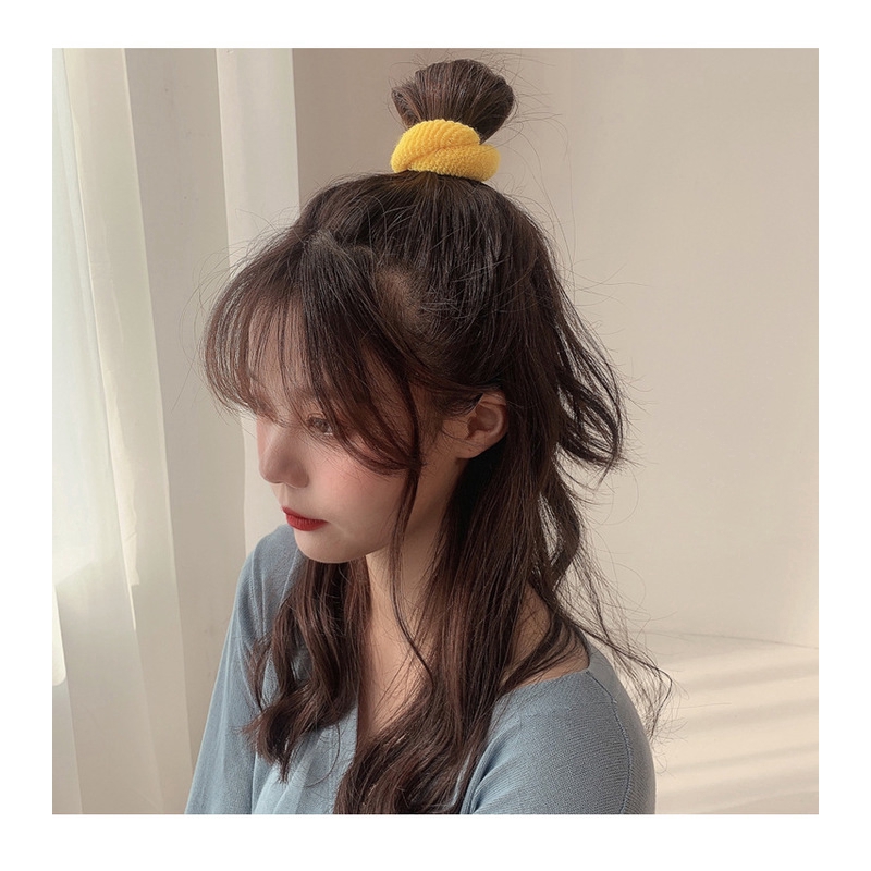 Dây buộc tóc WE FLOWER vải bông dành cho bé gái với nhiều màu tùy chọn