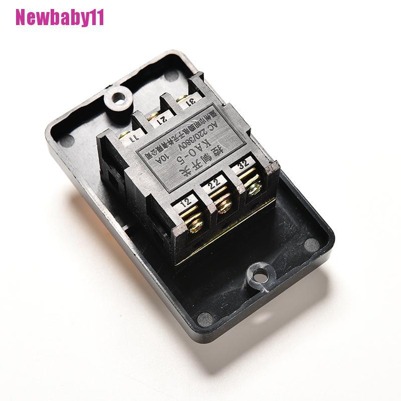 Công Tắc Bật / Tắt Bằng Nhựa Chống Nước 10A 380V KAO-5 Cho Máy Khoan