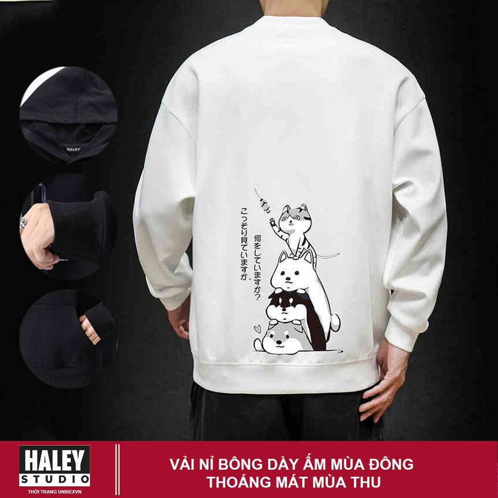 Áo Sweater Dema Dont you Nam Nữ Unisex phong cách Hàn Quốc mã HD88 nỉ dày đẹp- Tặng vòng xinh | BigBuy360 - bigbuy360.vn