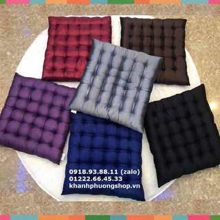 [Mã LIFEBKA5 giảm 10% tối đa 1 Triệu đơn 500k] nệm ngồi bệt - nệm lót ghế ngồi vải gấm _MHS