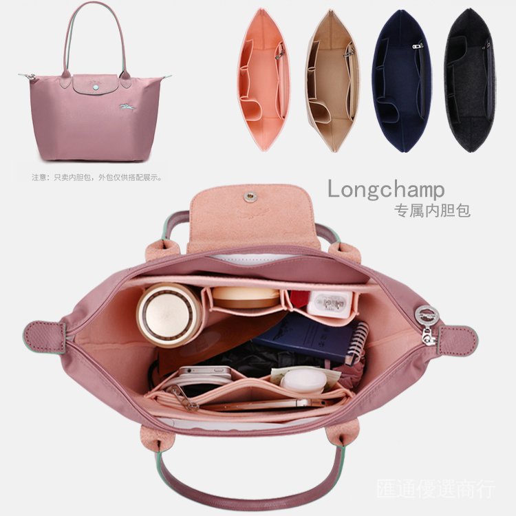 Túi Hỗ Trợ Tách Biệt Mẫu longchamp longchamp Tay Cầm Ngắn / Trung Bình / Nhỏ Có Lớp Lót Bên Trong Đa Năng