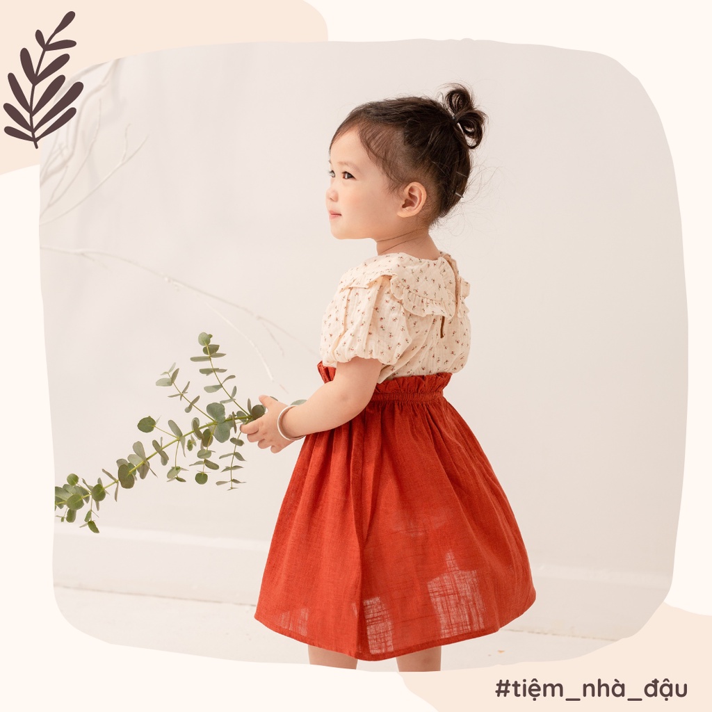 Linh San - set áo váy cho bé gái - đồ thiết kế và may thủ công