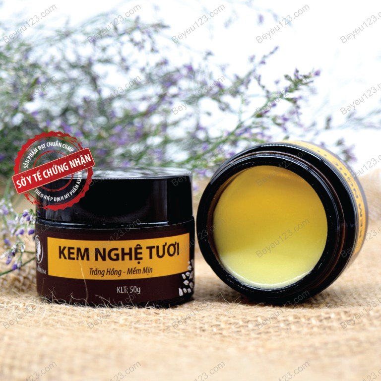 Kem nghệ tươi hữu cơ Wonmom 50gr - dưỡng trắng hồng , thâm nám , thâm mụn - an toàn cho mẹ bầu và sau sinh - Việt Nam