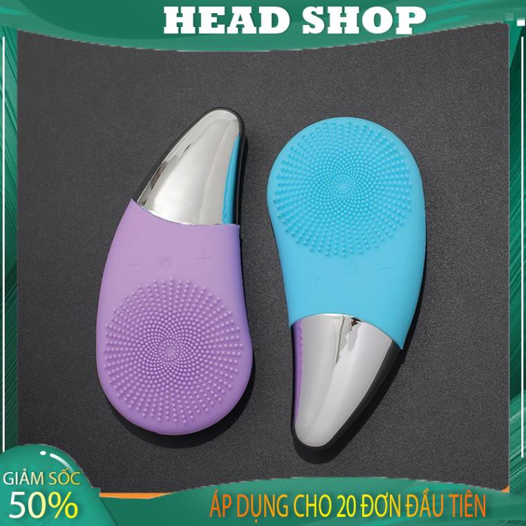 Máy Rửa Mặt SONIC 3 trong 1 rửa mặt sóng siêu âm đẩy lùi nếp nhăn JJ050 HEAD SHOP