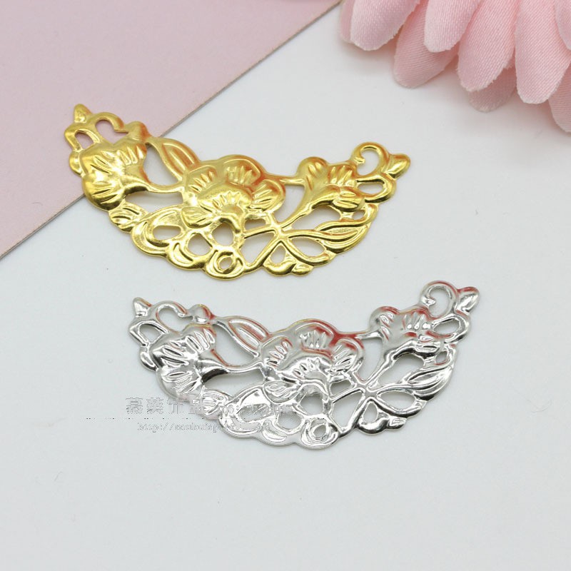 1 phiến họa tiết 45*23mm nguyên liệu làm trâm làm trang sức cổ trang