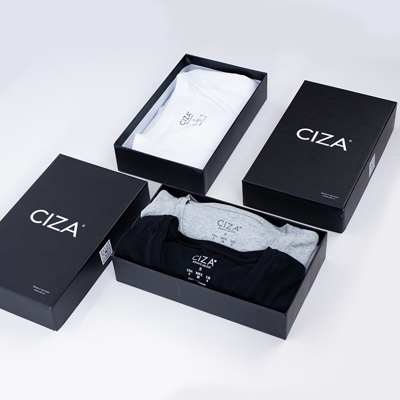 Áo thun phông nam ngắn tay cổ tim Ciza vải cotton lạnh co giãn 4 chiều thời trang thoáng mát ATNY02 | BigBuy360 - bigbuy360.vn