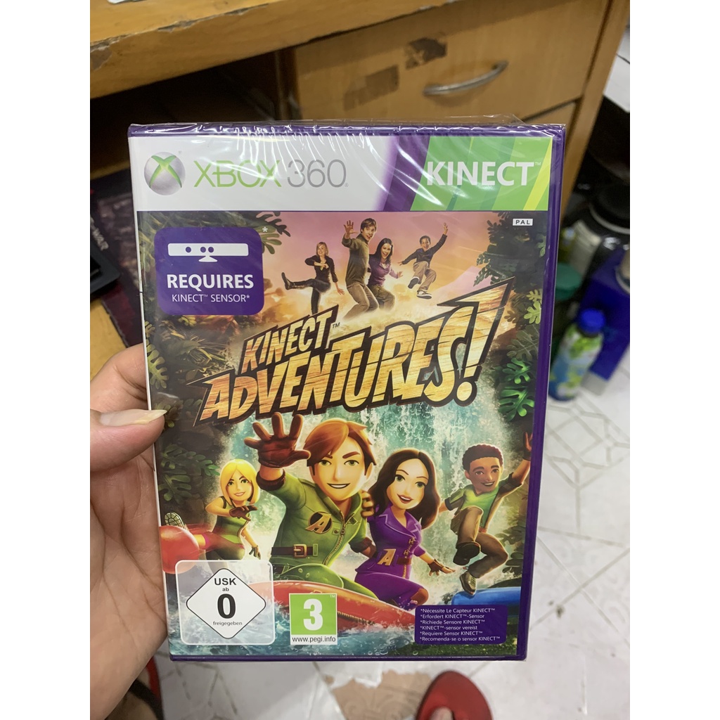 Đĩa game Xbox 360 Kinect Adventures