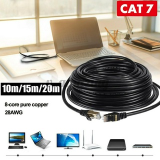 PC Dây Cáp Mạng Lan Rj45 10gbps Cat7 Cho Máy Tính