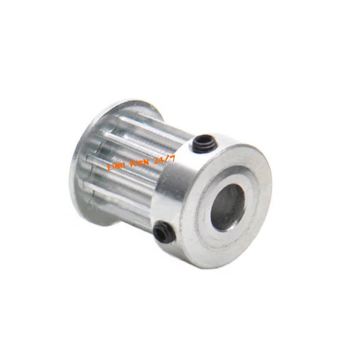 Puly Bánh Răng Nhôm 5M 10 Răng Bản 16mm Trục 5mm và 8mm