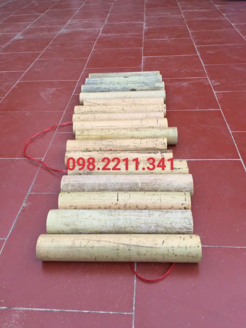 Ống trúc già làm lồng