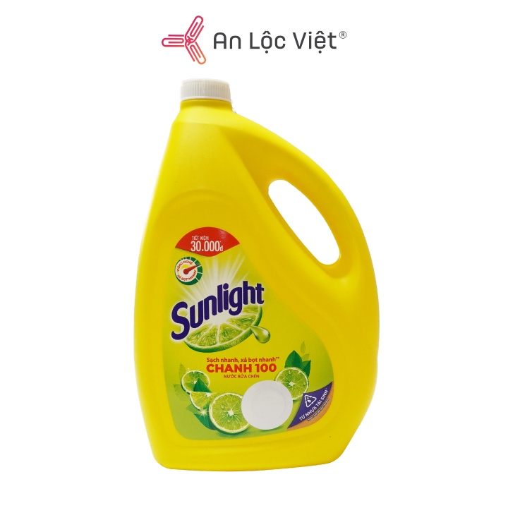 Nước rửa chén Sunlight hương chanh - Thiên nhiên - Trà xanh