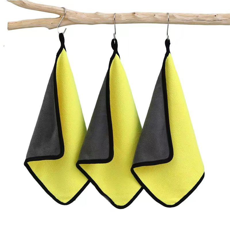 Khăn Lông Cừu San Hô Đa Năng 30 * 30 Chất Lượng Cao Chuyên Dùng Lau Xe Hơi / Nhà Cửa