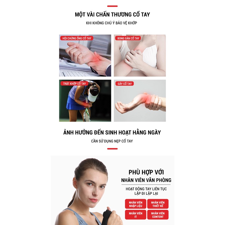 Băng nẹp cố định ngón tay cái, cổ tay GoodFit GF305W