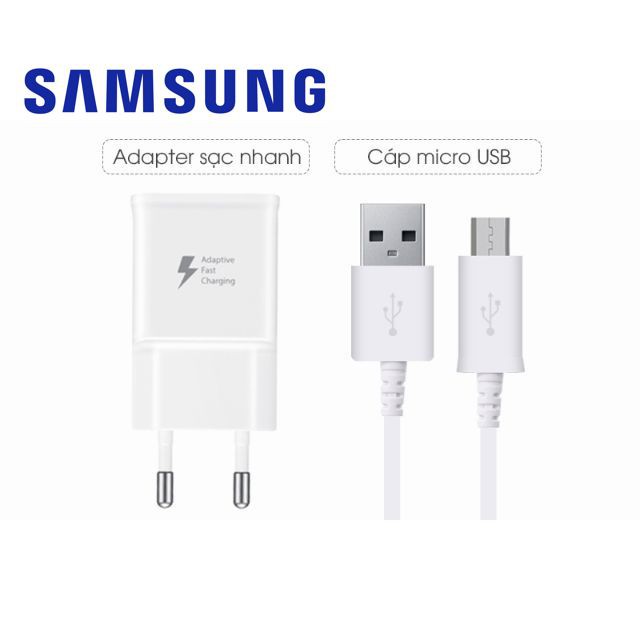 Bộ sạc cáp sạc nhanh ( Fast Charging ) Samsung Micro USB