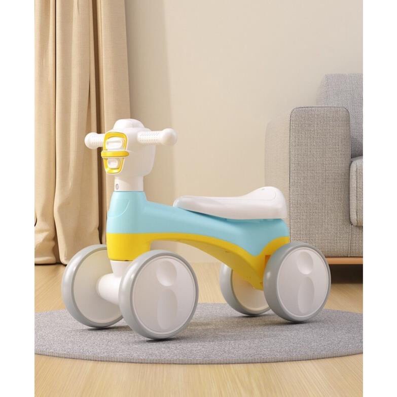 Xe chòi chân cho bé chính hãng từ 1-5 tuổi, Bảo hành tháng, xe chòi chân có đèn và nhạc 4 bánh chắc chắn an toàn
