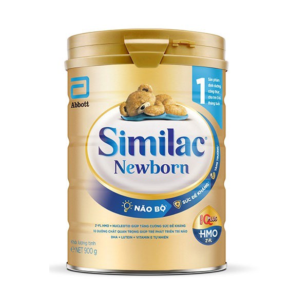 Sữa Bột Similac Newborn 900g Giúp Trẻ Sơ Sinh Phát Triển Trí Não Toàn Diện