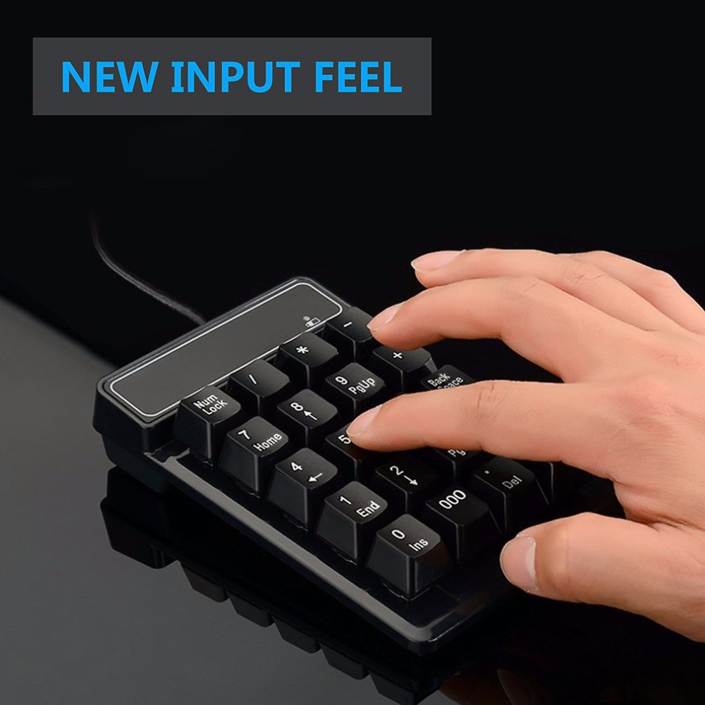 BÀN PHÍM SỐ, PHÍM GIẢ CƠ cho kế toán, game thủ, kết nối USB cho máy tính