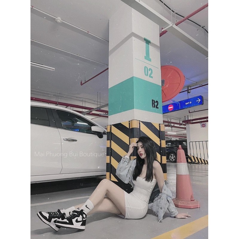 Đầm body 2 dây trơn nữ nhiêu màu ( len tăm ) - Carotshop | BigBuy360 - bigbuy360.vn