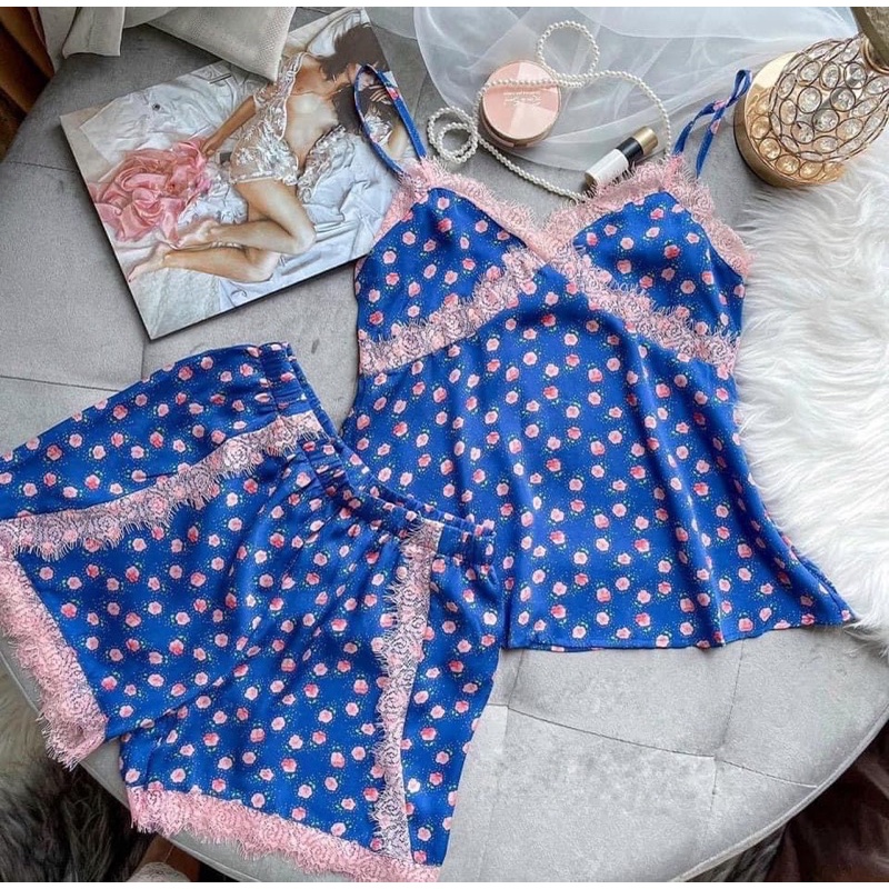 BỘ 2 DÂY XANH PHỐI REN HỒNG XINH
