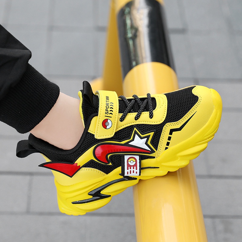 Giày Bóng Rổ Phong Cách Thời Trang Hàn Quốc Dành Cho Trẻ Em