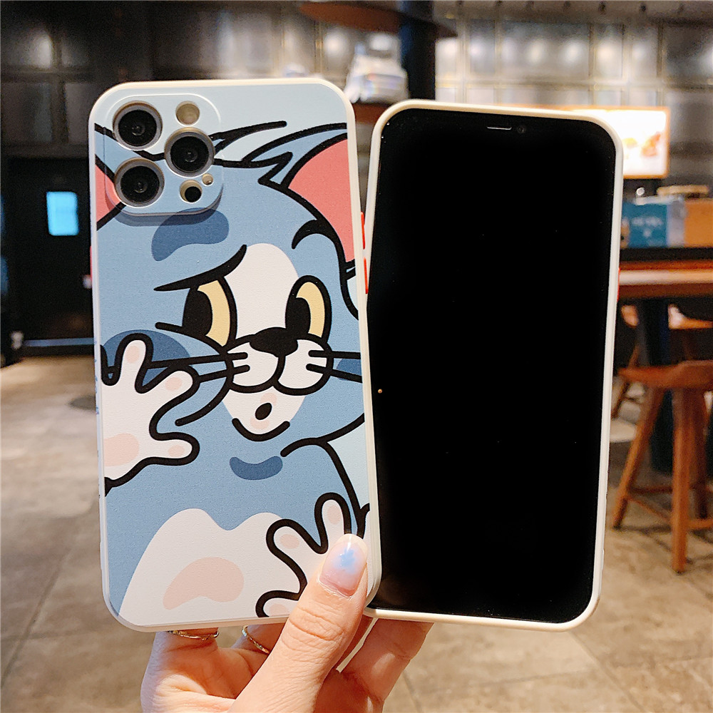 Toàn Bộ Ốp Điện Thoại Mềm In Hình Tom Và Jerry Cho Iphone 12 11 Pro Max X Xs Xr 7 8 6 6s Plus Se 2020