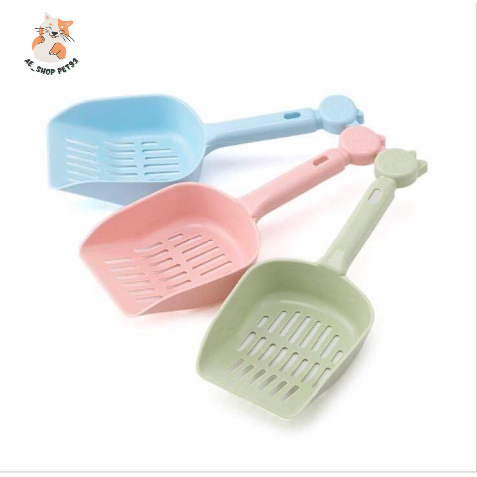 Xẻng xúc cát vệ sinh mèo - xẻng hốt cát dọn vệ sinh phân cho mèo - phụ kiện chó mèo