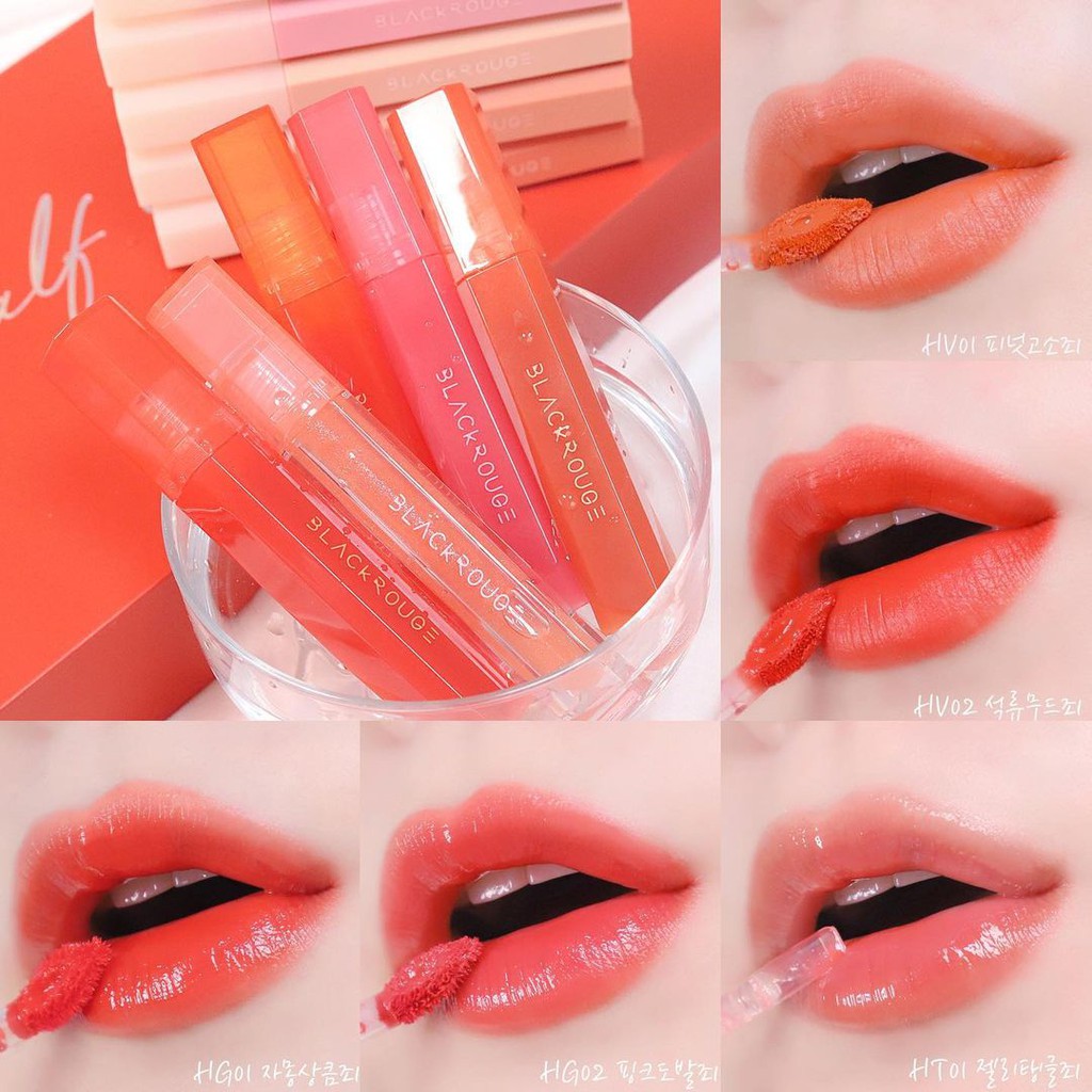 [Sẵn Đủ màu] Son Black Rouge Half N Half Collection | Thế Giới Skin Care