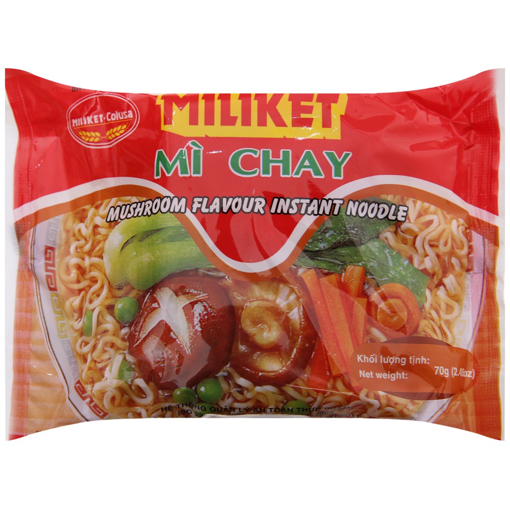 Mì chay Miliket gói 70g | BigBuy360 - bigbuy360.vn